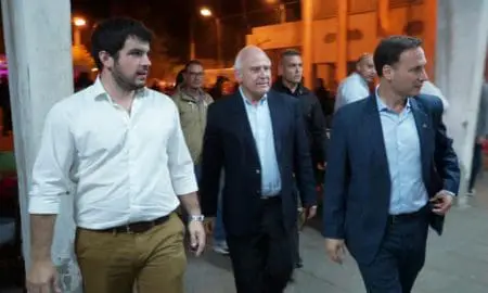 Venado Tuerto: Lifschitz, Enrico y Chiarella anunciarón la restauración del Industrial