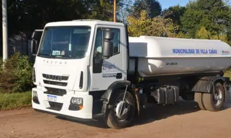 Villa Cañás: El municipio recibió un camión 0 km para el riego urbano