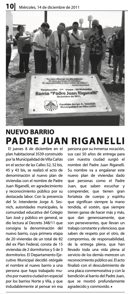 Nota original publicada el 14 de diciembre de 2011