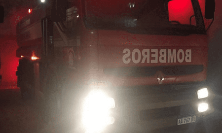 Bomberos Incendio Villa Cañás