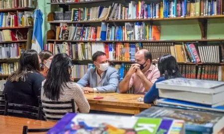 EL SENADOR ENRICO GESTIONÓ PERSONERÍA JURÍDICA A LA BIBLIOTECA SARMIENTO DE AMENÁBAR