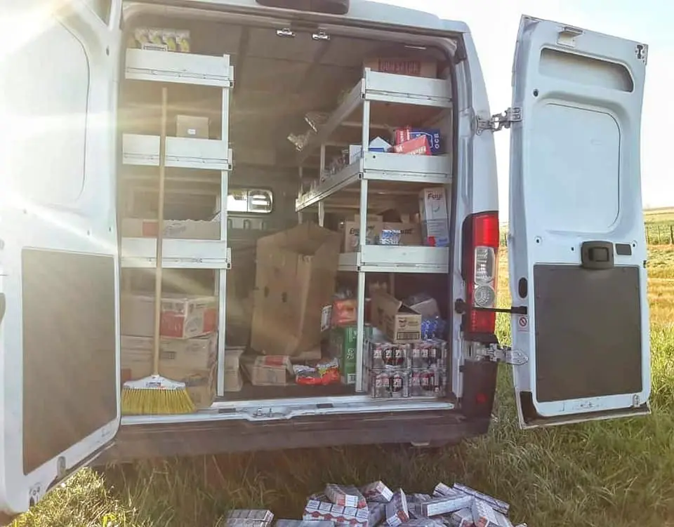 Asaltaron Furgon Santa Isabel