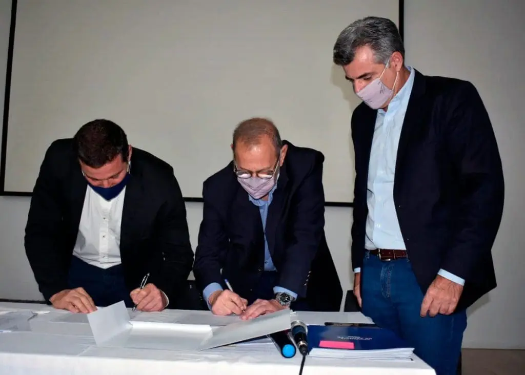 Rufino: Firma del convenio por el Plan Incluir.