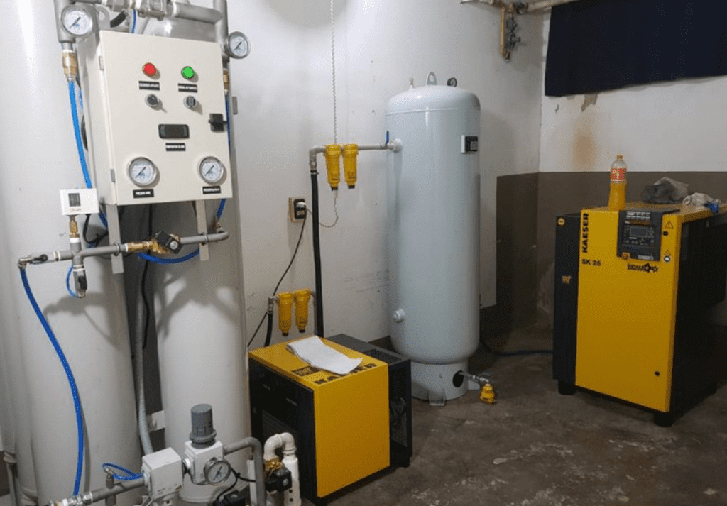 Un grupo de empresarios y productores agropecuarios del sur de Santa Fe donaron al hospital de Rufino una planta de oxígeno de tipo PSA