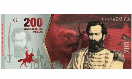 Nuevo billete de 200 pesos