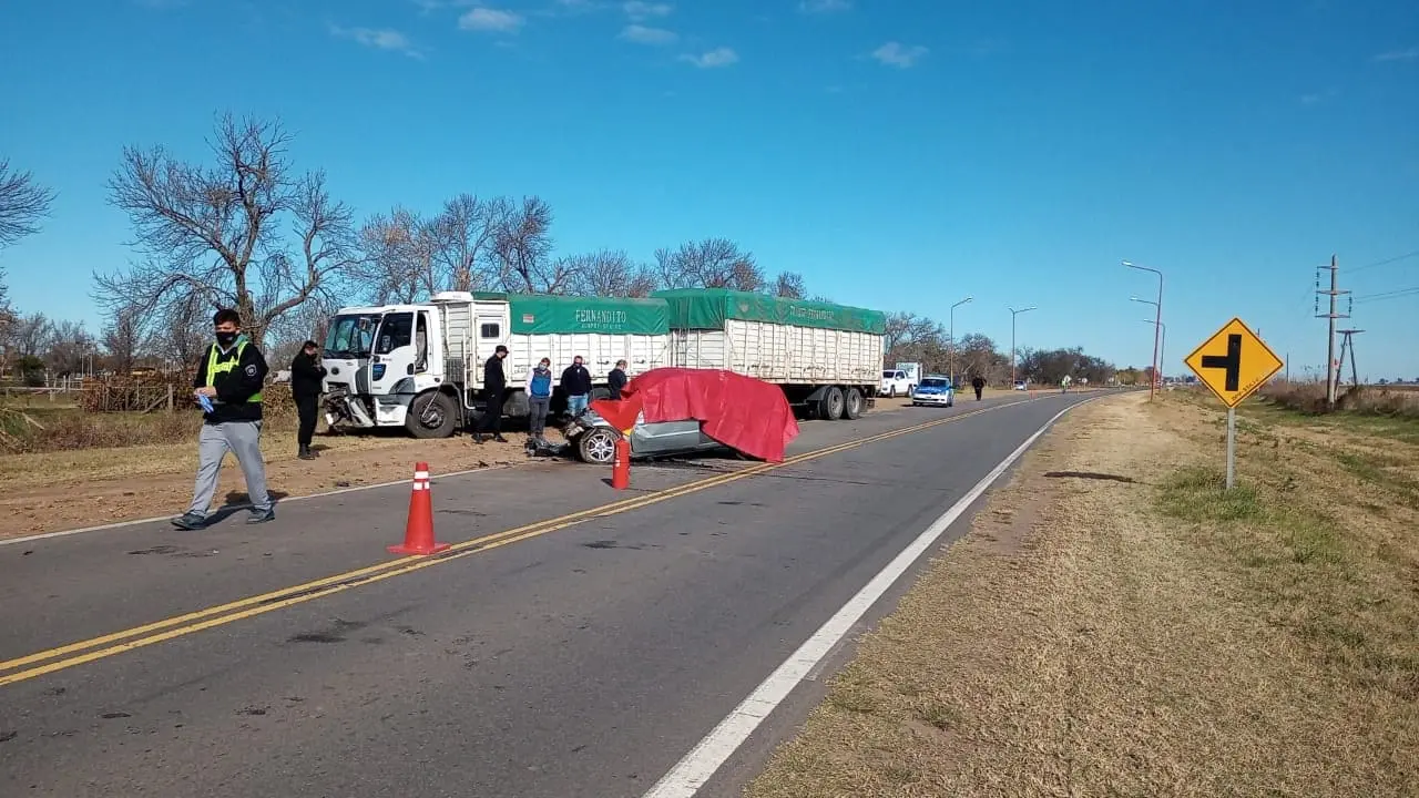 Accidente Fatal Ruta 14 María Teresa