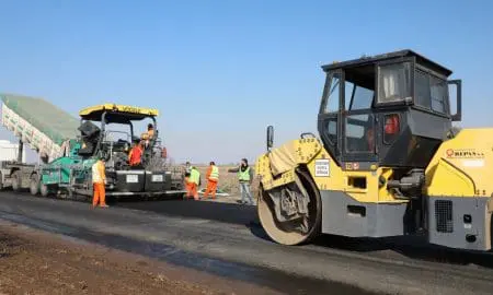 Melincué Ruta 90 repavimentacion