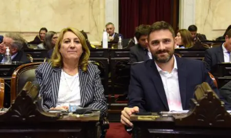 Diputados Mónica Fein y Enrique Estévez
