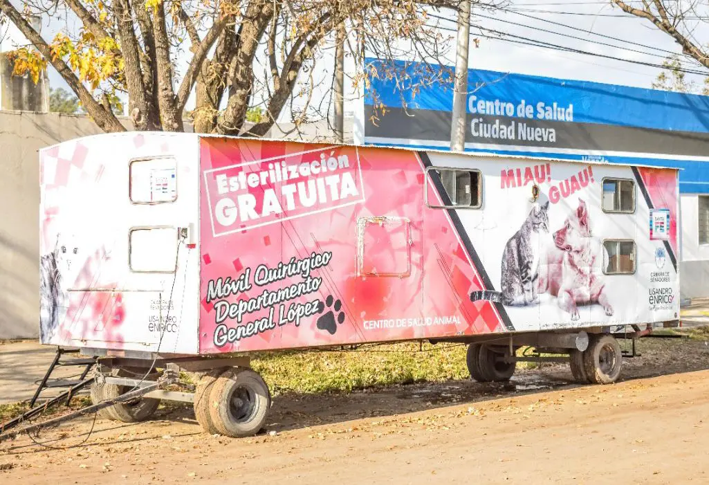 El quirófano móvil impulsado por el senador Enrico continúa atendiendo la salud de los animales en la región El quirófano móvil impulsado por el senador Enrico continúa atendiendo la salud de los animales en la región