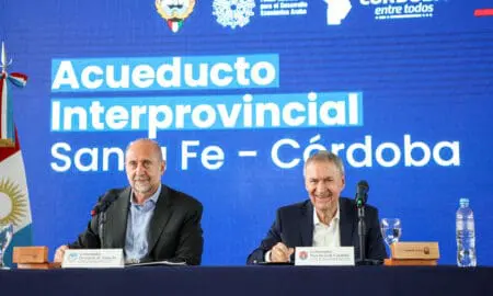 Perotti y Schiaretti anunciaron el llamado a licitación para la construcción del acueducto Interprovincial Santa Fe – Córdoba