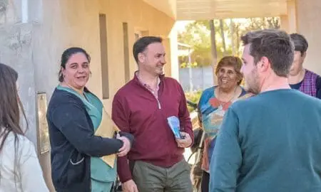 Agenda del senador Enrico en Diego de Alvear