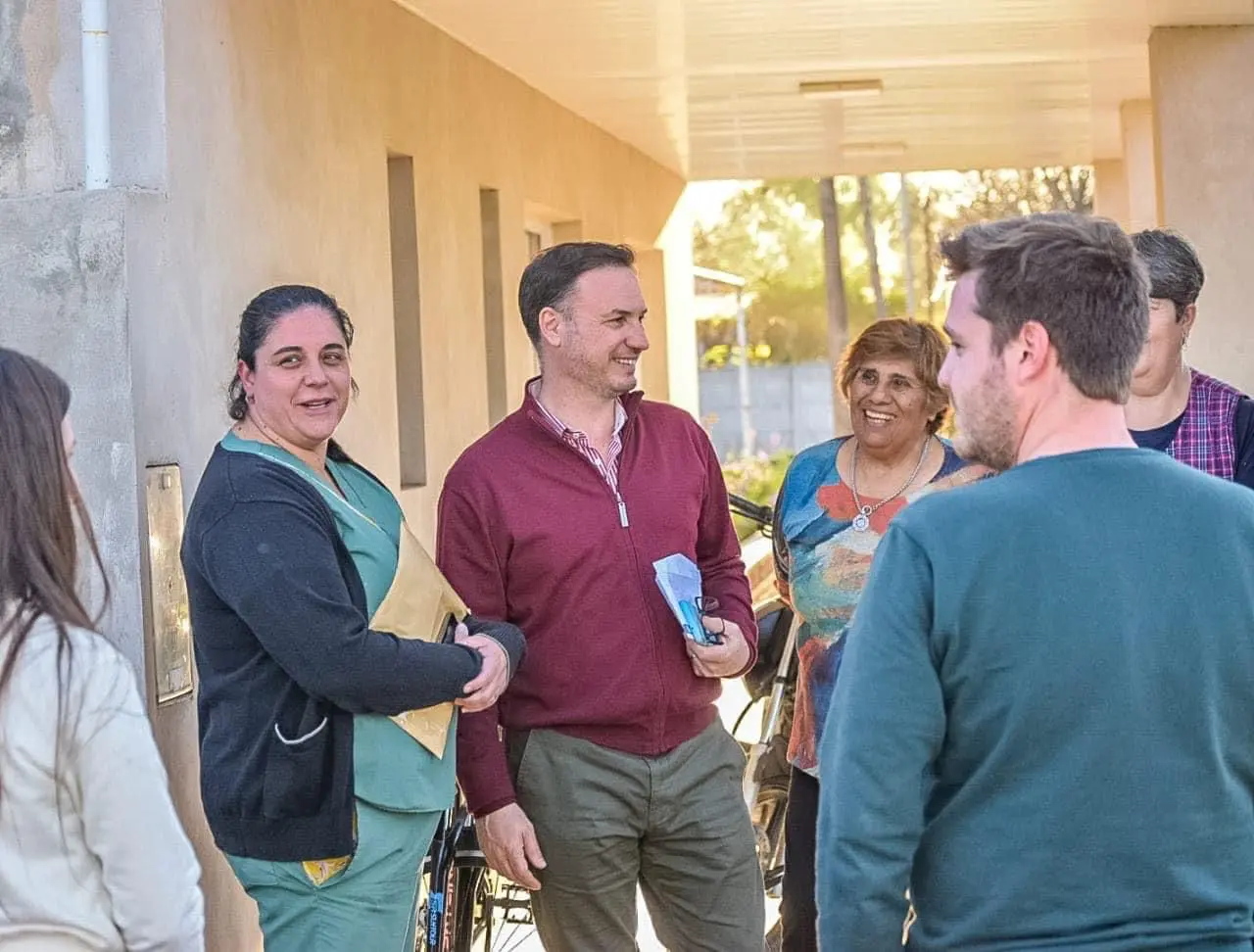 Agenda del senador Enrico en Diego de Alvear