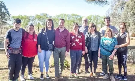 El senador Enrico visitó Rufino para acompañar a instituciones locales