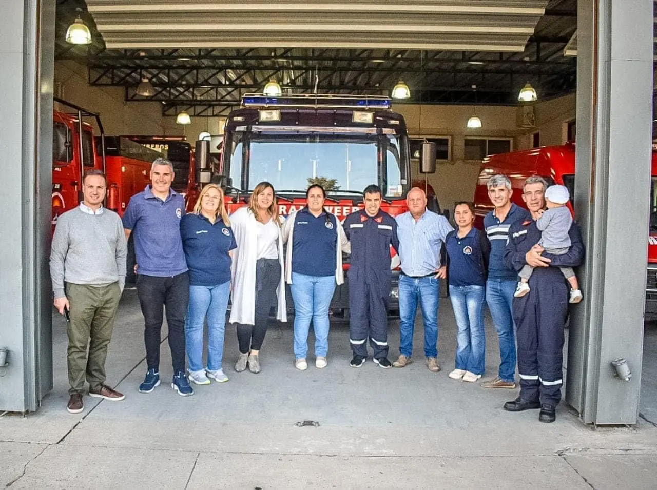 Santa Isabel: Extensa recorrida del senador Enrico