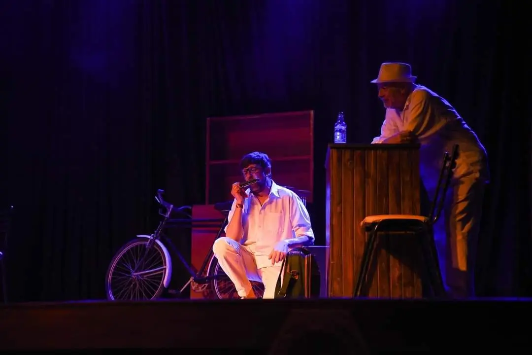 María Teresa vivió su primera Fiesta del Teatro con gran éxito