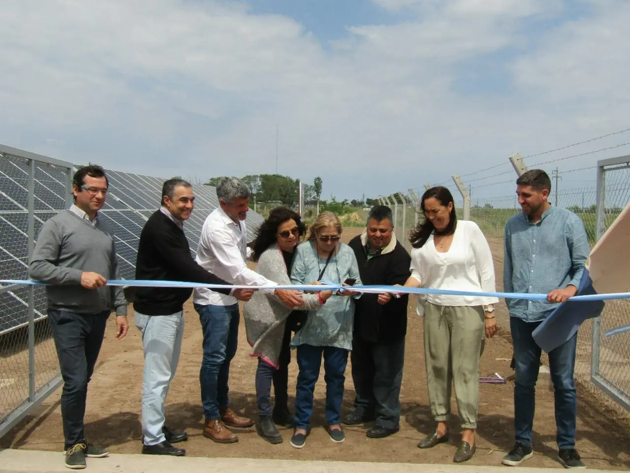 María Teresa: Inauguración de la Comunidad Solar