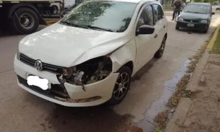 Villa Cañás: Accidente de tránsito en Calle 55 y 62