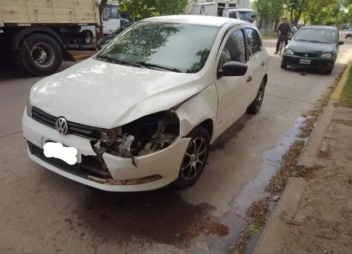 Villa Cañás: Accidente de tránsito en Calle 55 y 62