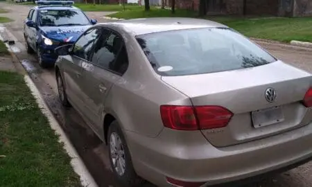 Santa Isabel: Hallaron un automóvil que fue sustraído en Buenos Aires