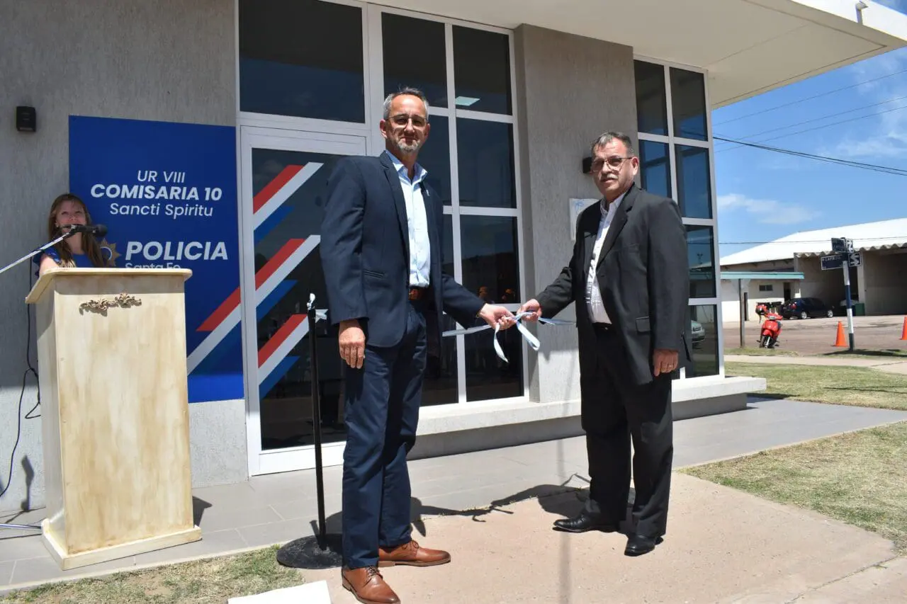 Sancti Spíritu: Inauguraron la nueva Comisaría 10ª