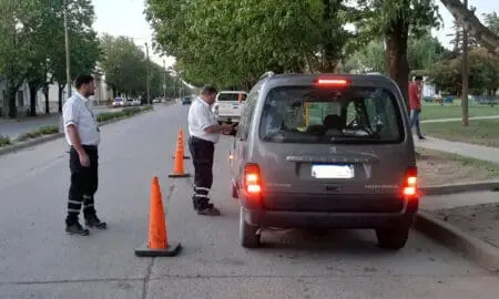 Villa Cañás: Comenzaron los controles de tránsito