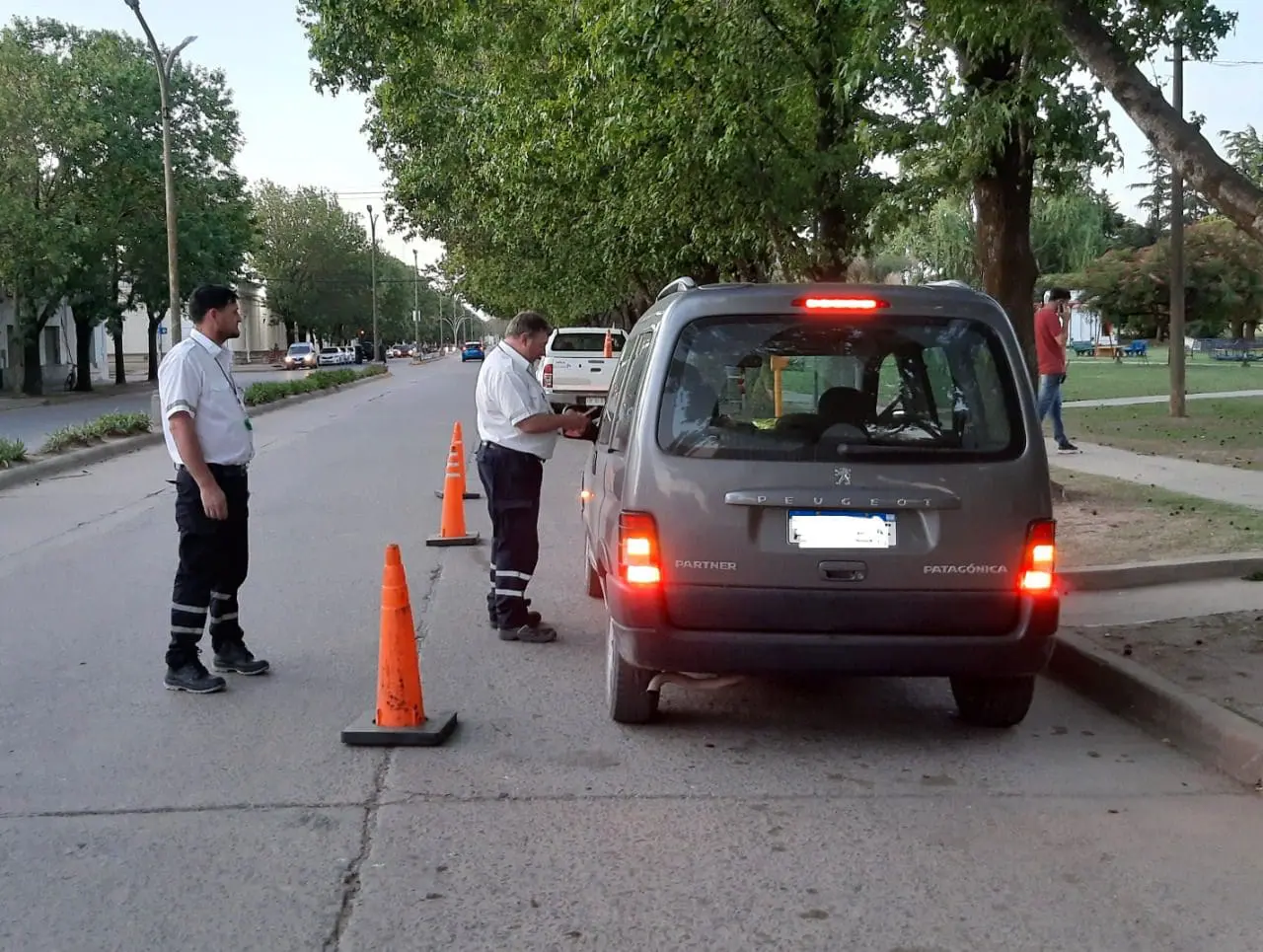 Villa Cañás: Comenzaron los controles de tránsito