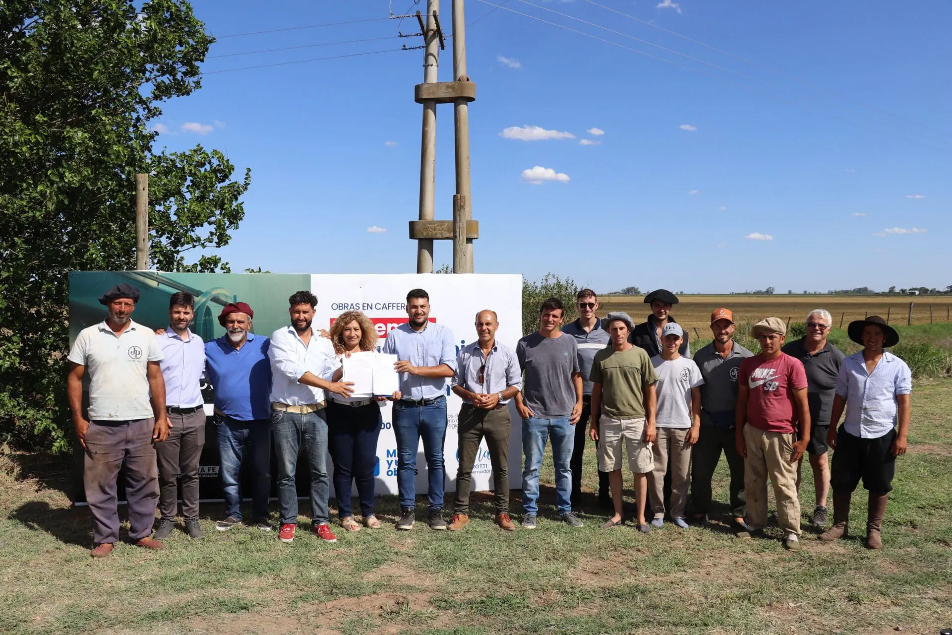 La provincia fortalece el programa Caminos de la Ruralidad en el sur santafesino
