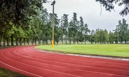 El senador Enrico vuelve a impulsar la renovación de la pista de atletismo del Parque Municipal de Venado Tuerto