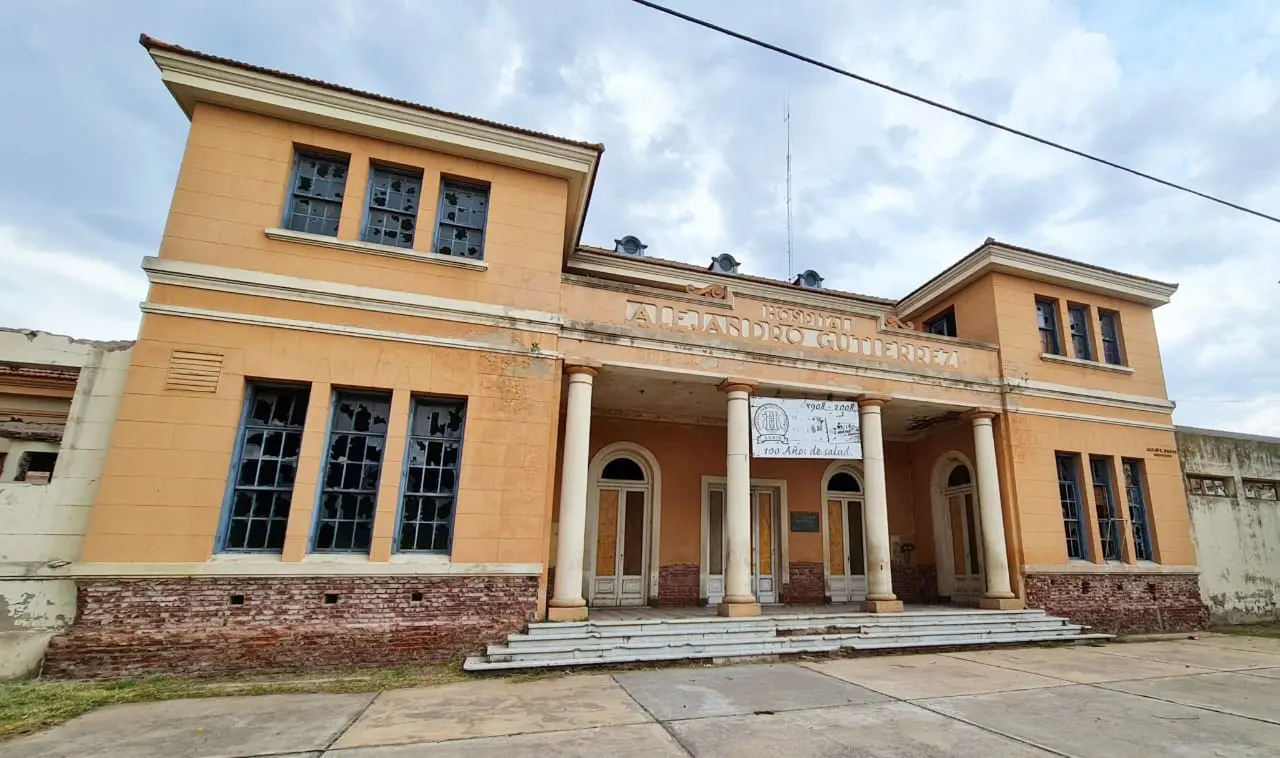El senador Enrico informó los avances de la obra en el viejo hospital de Venado Tuerto
