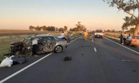 Hughes: Accidente fatal en Ruta Nacional 8