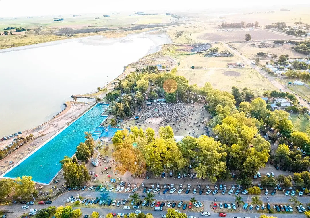 Teodelina: El Balneario El Edén repleto de turistas