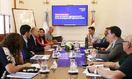 Emergencia agropecuaria: Perotti se reunió con representantes de entidades agropecuarias de la provincia