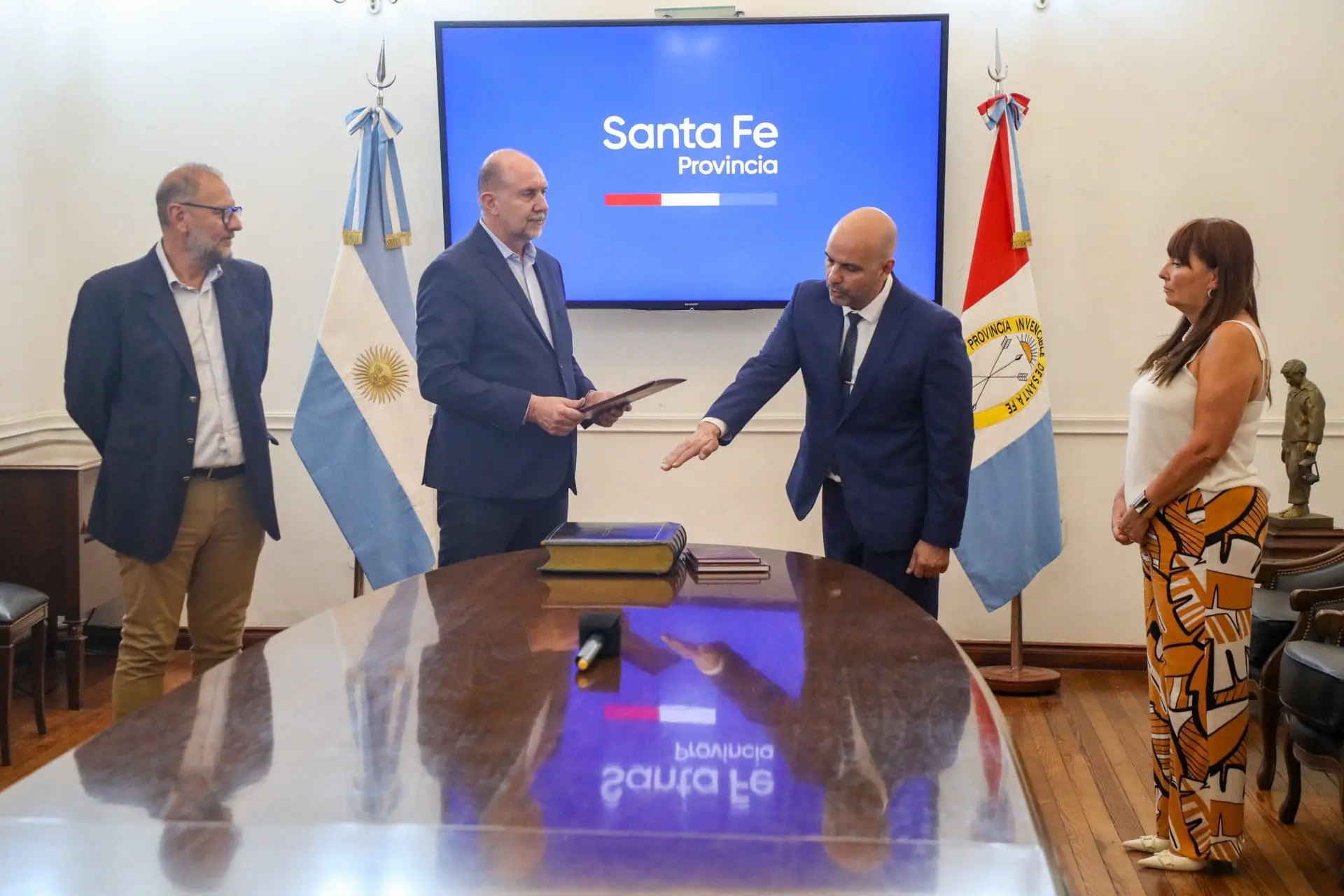 Claudio Brilloni asumió como nuevo ministro de Seguridad de la provincia