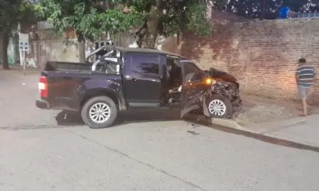 Villa Cañás: Triple choque vehicular en Avenida 51