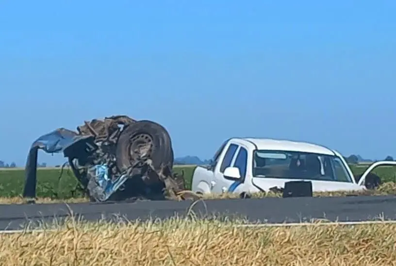 Wheelwright: Accidente fatal sobre Ruta Nacional 8