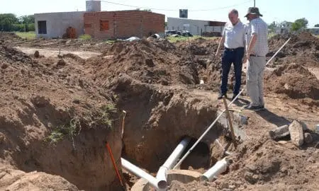 Villa Cañás: El municipio avanza con servicios en el barrio de la ex quinta Sfaciotti