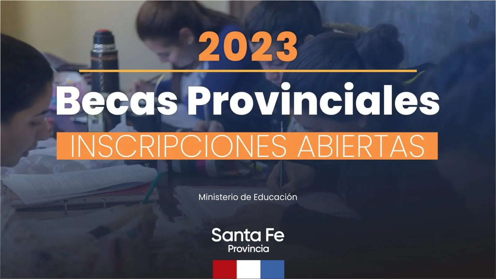 La provincia abrió la inscripción al Programa Provincial de Becas Educativas 2023