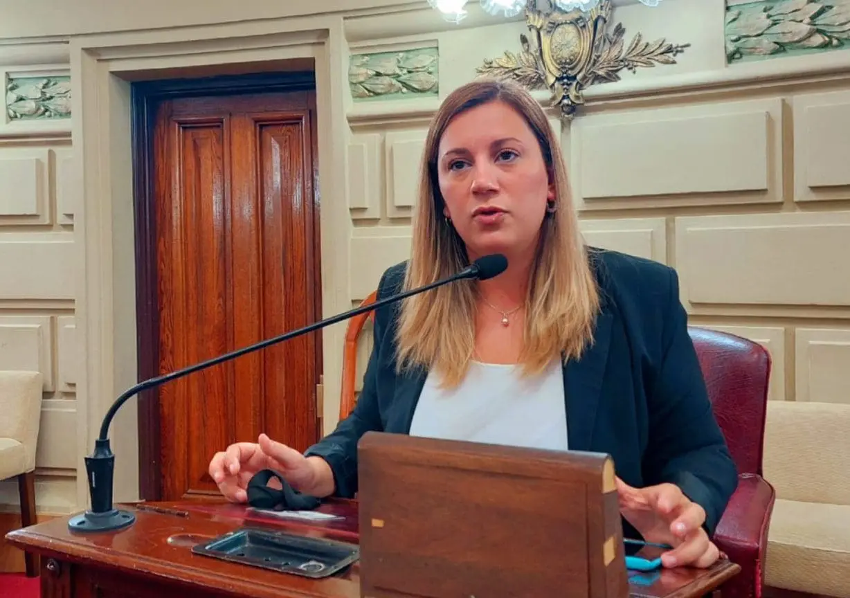 Georgina Orciani junto a Lisandro Enrico debaten sobre el nuevo Código Procesal Penal Juvenil