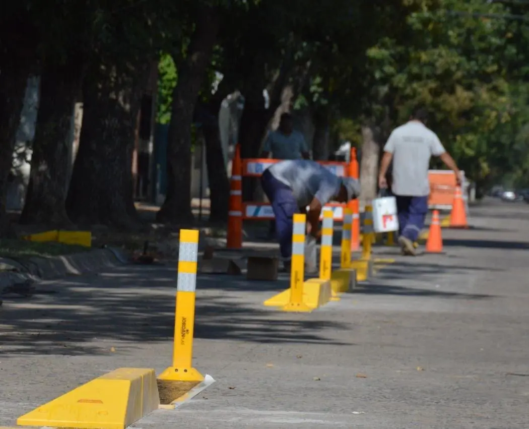 Venado Tuerto una ciudad que se moderniza: Comenzaron a construirse las bicisendas