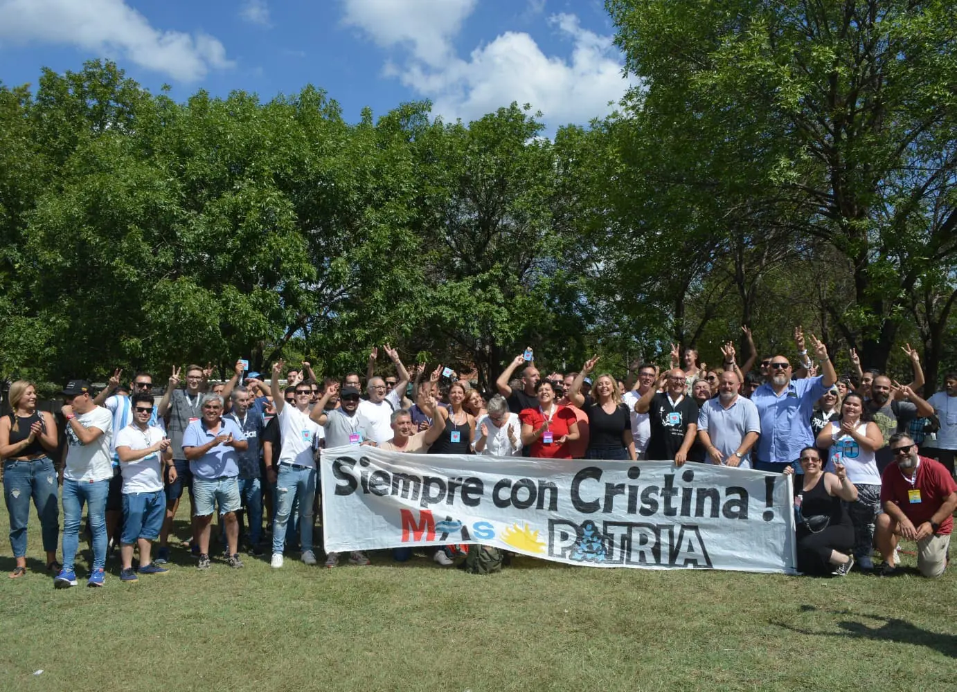 Sacnun: Para recuperar la esperanza y transformar al País contamos con la mejor conductora, Cristina Fernández de Kirchner