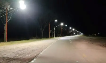 Enrico anunció ampliación de la iluminación del acceso a Sancti Spíritu