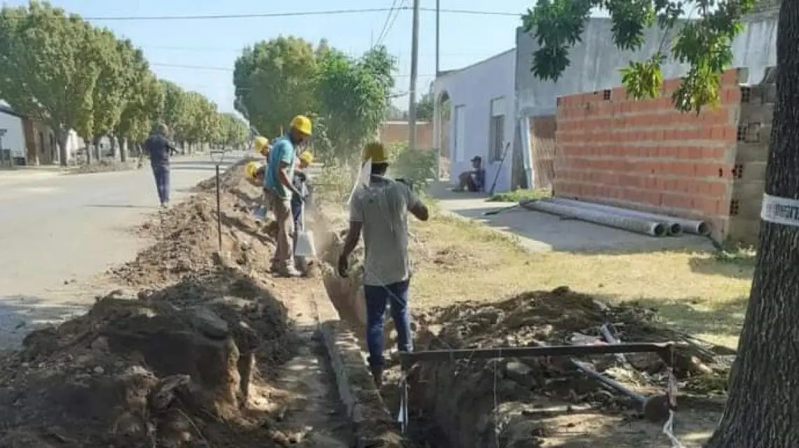 Murphy: La provincia avanza con las obras de ampliación de redes cloacales