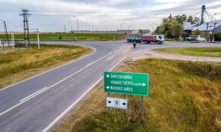 Venado Tuerto: Enrico volvió a pedir obra vial en el cruce de Ruta 8 y Acceso a San Eduardo