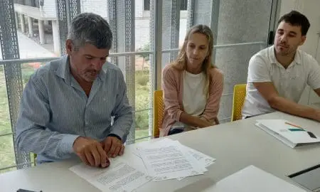 María Teresa: La Comuna firmó convenio con la Universidad de Rafaela