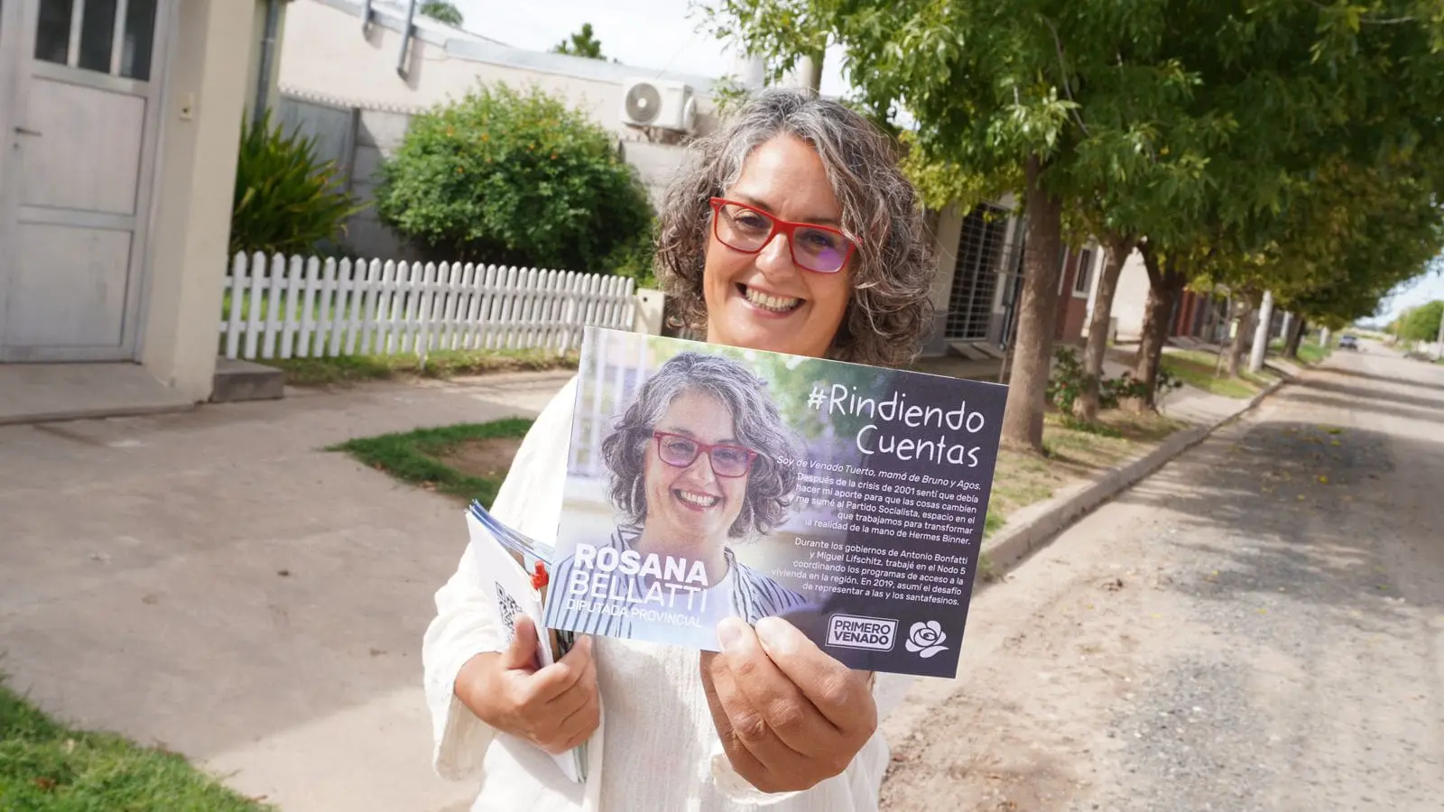 Tras tres años de gestión Rosana Bellatti rinde cuentas de trabajo casa por casa