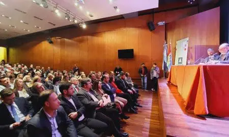 Georgina Orciani estuvo presente en el Encuentro sobre Justicia y Política en la ciudad de Rosario