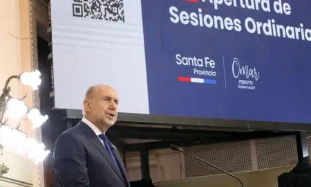 El gobernador Omar Perotti inauguró el 141° período de sesiones ordinarias de la Legislatura provincial