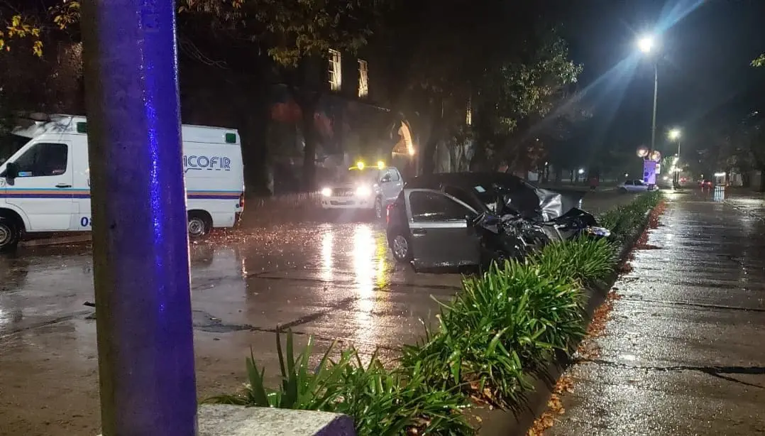 Villa Cañás: Impactante choque en Avenida 51