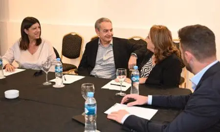 Cumbre de dirigentes socialistas con Rodríguez Zapatero