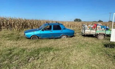 Villa Cañás: Arrestados por sustraer maíz de un campo
